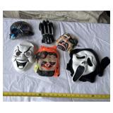 Costume Masks with Wolverine Hand Cover