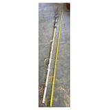 Branch Trimmer Mounted on PVC Pipe