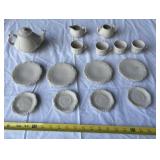 Ceramic Miniature Tea Set