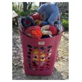 Basket Full of Kids Toys