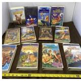 Walt Disney VHS Movies Including Gordy, The Lion