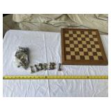 Chess Board with Pieces