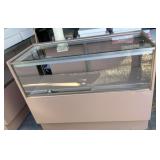 4 Pink Glass Display Cases 48