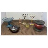 Candy Dish, Tea Pot, Margarita Glasses, Bell and