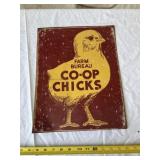 Farm Bureau Co-Op Chicks Sign