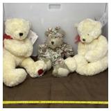 Hallmark Sweet Hugs Bear and J.B. Bean and