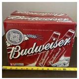 Unopened Budweiser 15 Aluminum 16 Ounce Cans