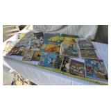 Kids Old Books, Puzzles, Sesame Street Magazines
