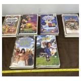 Walt Disney VHS Movies Including Snow White, Babe