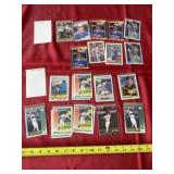 Pat Borders catcher and Mike Bordick baseball