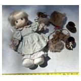 Precious Moments Doll with Accessories