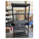 5 Tier Plastic Shelving