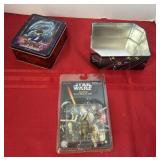Trading Card Canisters and a Star Wars Key Chain