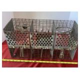 Multi Chamber Live Animal Trap