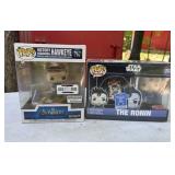 Funko Pops Avengers and Star Wars In Original Box