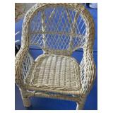Wicker Woven Doll Chair