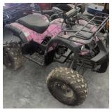 Foreign Pink Gas ATV