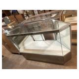 56 1/2 x 20 1/2 x 38 1/2 Glass Case