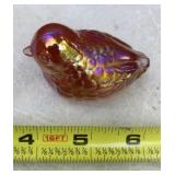 Fenton Carnival Glass Bird