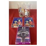 E. T. 1982 Earrings, Card Game and Glasses
