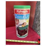 1977 Playskool Lincoln Logs Original Container