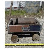 Wooden Pepsi Wagon