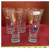 Bud Light Spuds Beer Glasses