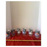 Six Coca-Cola Cooler Glasses