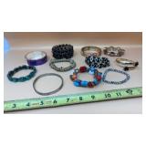 Asstd Estate Cuff Bracelets Expandable