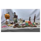 Christmas and Halloween decor