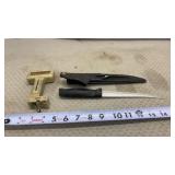 Zebco Scale and Fillet knife with Sheath
