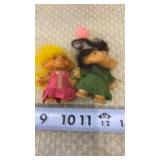 1960s-70s Thomas Dam troll dolls