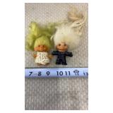 1960s Thomas Dam Troll dolls