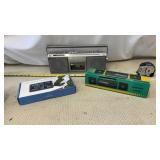 Digital Clock & Boom Boxes