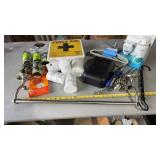 First Aid Kit Metal Box, Bandages, Dove Body