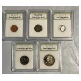 Set of 1999 S DCAM Gen Proof Coins