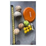 Baseballs, Softballs, And more