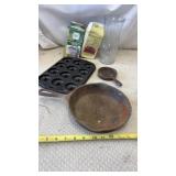 Cast Iron Skillet, Canning Lids and more