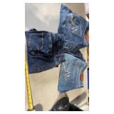 2-Mauriceï¿½s Jeans 16w short & 1-Time and Tru size