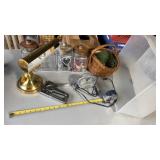 Plastic Drawer with Desk Lamp , fan , Staplet,