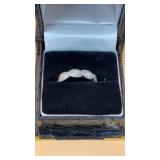 Looped .925 Sterling Silver Ring