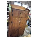 Primitive Cupboard/Storage Cabinet 65 x 37.5 x