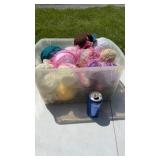 Tote of Yarn