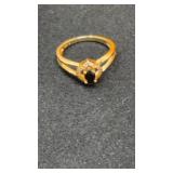 CM Jewelry Fashion ring made of gold toned