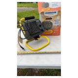 Power gear electric shop heater