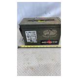 US military surplus M2A1 50-cal ammunition box,