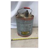 Galvanized Gas Can