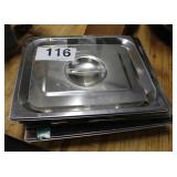Stainless Steel Lids 13in/11.5in/0in