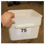 Plastic Tub 11in/11in/8in