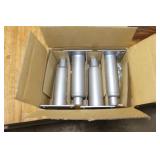 Stainless Steel Table Legs x4 6in